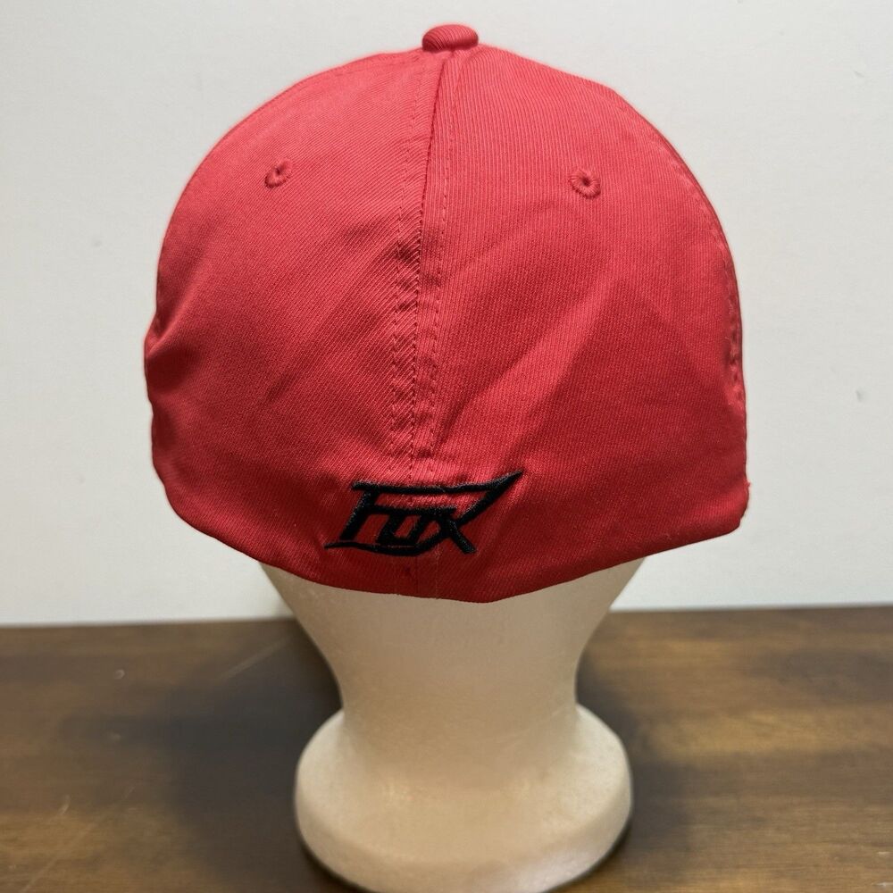 Fox Racing Hat Cap Snap Back Large/Extra Large Red Factory Racing Men Motorcycle - Picture 3 of 7